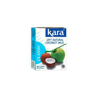 Кокосовое молоко Kara 17%, 200 мл