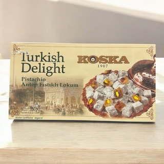Рахат лукум KOSKA с фисташками, 500 гр Рахат лукум KOSKA с фисташками, 500 гр